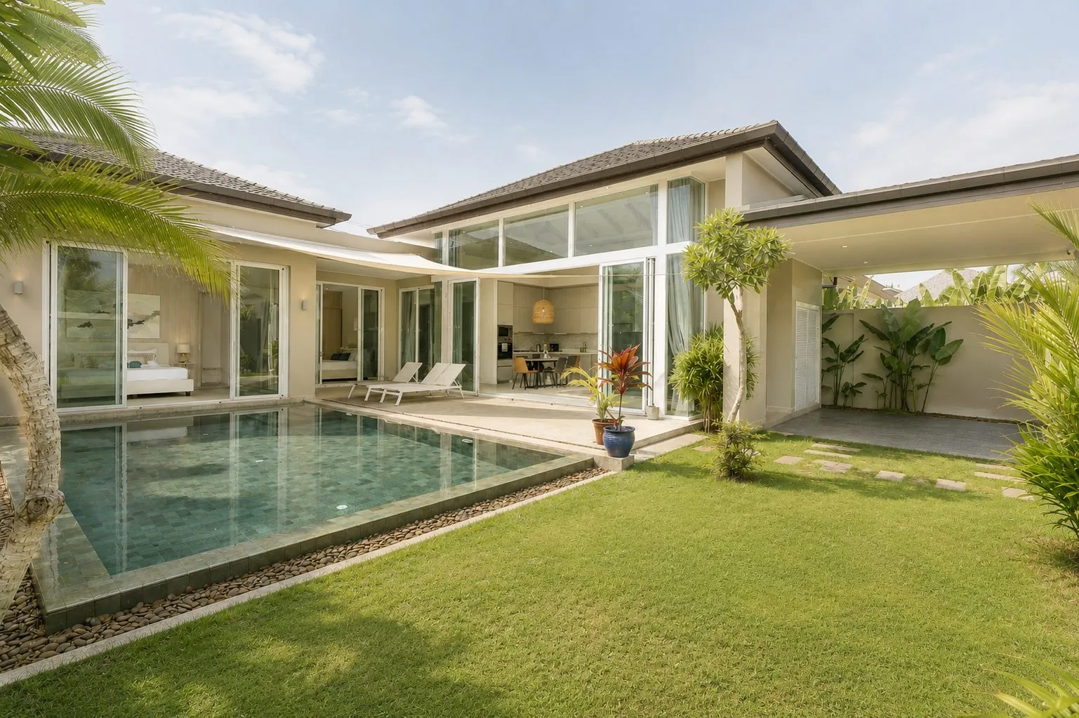 Luxurious 3-Bedroom Pool Villa & Rent in Cherng Talay for Sale | SI10062602